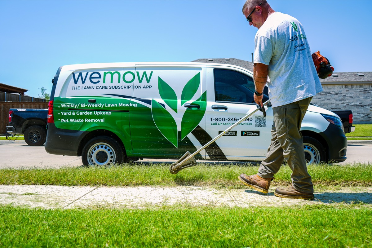 Wemow — subscription lawn-care platform built by Infonaligy